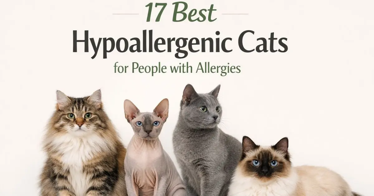 17 Best Hypoallergenic Cats for People with Allergies