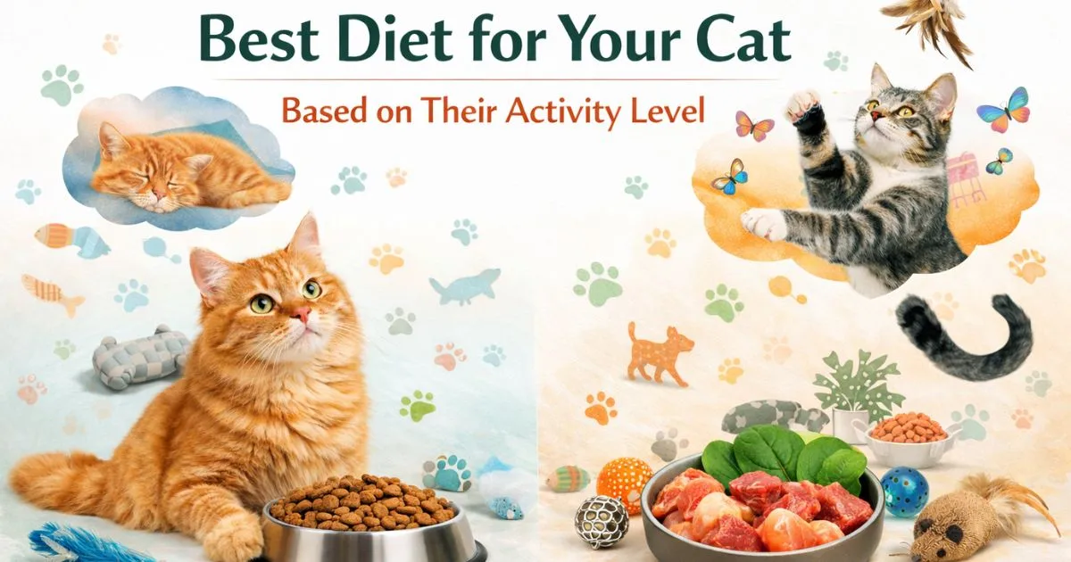 Best Diet for Your Cat Based on Their Activity Level