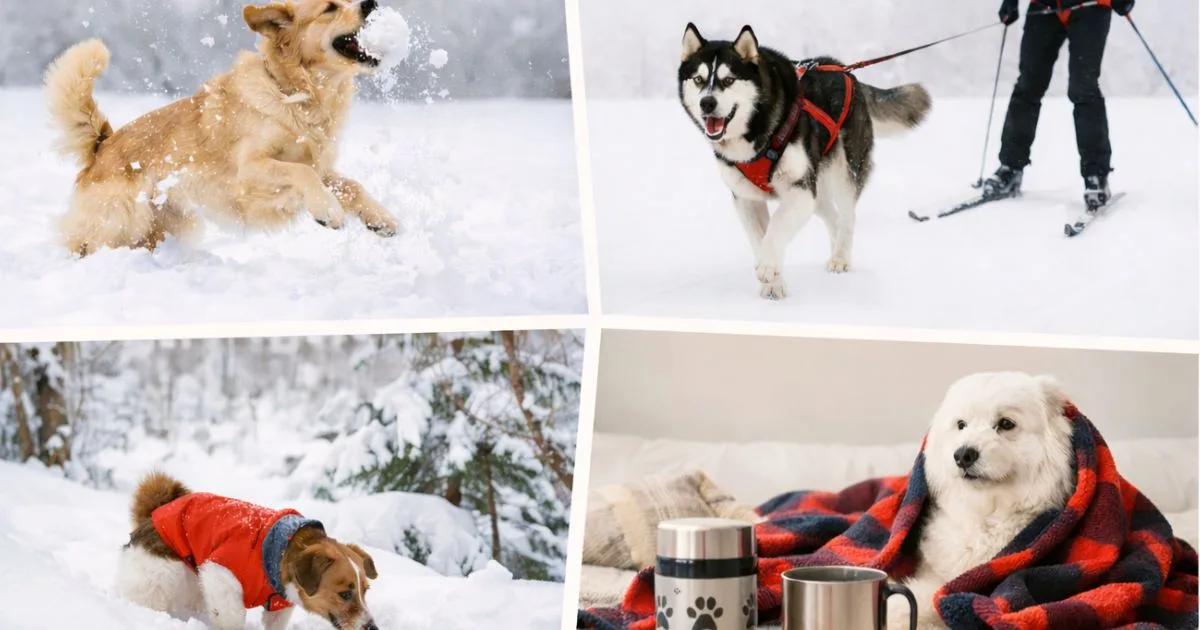 Best Winter Activities for Dogs: Snow Fun and Safety