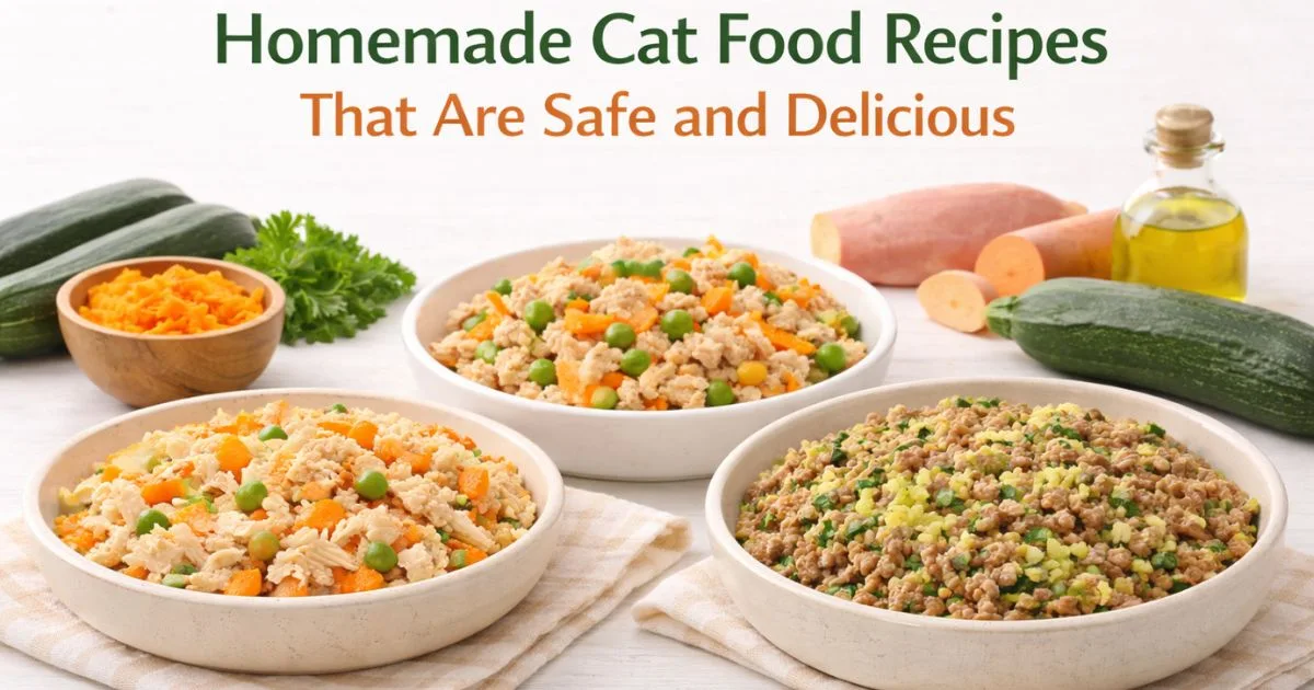 Homemade Cat Food Recipes That Are Safe and Delicious