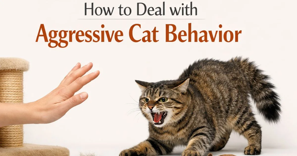 How to Deal with Aggressive Cat Behavior