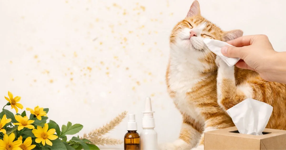 How to Deal with Your Cat’s Seasonal Allergies