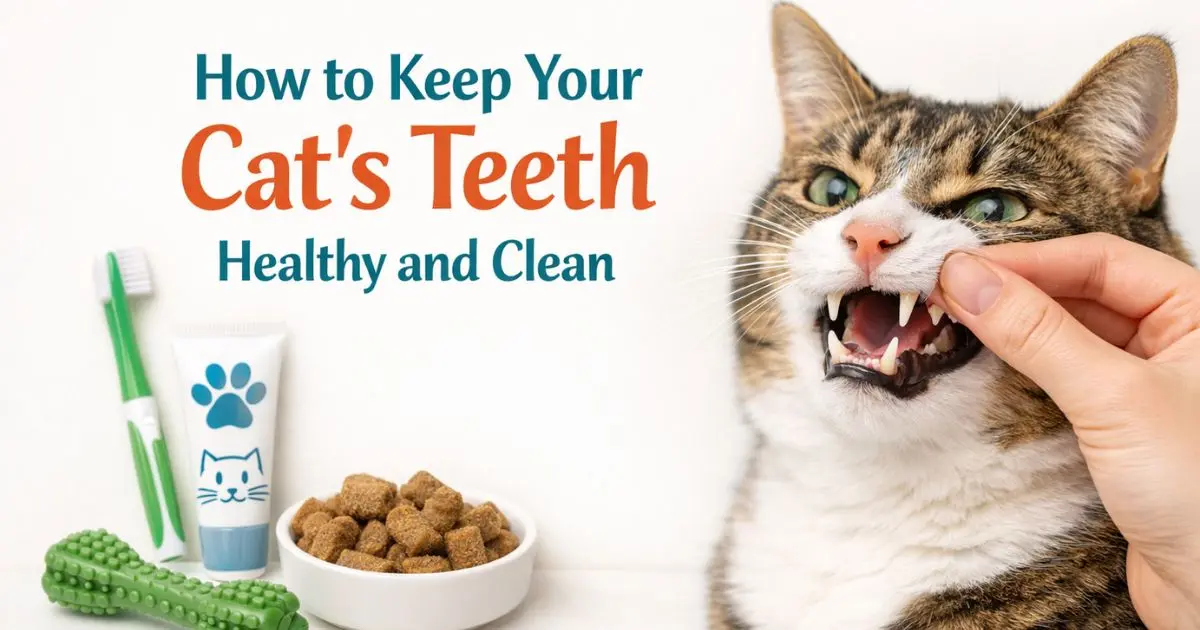 How to Keep Your Cat’s Teeth Healthy and Clean