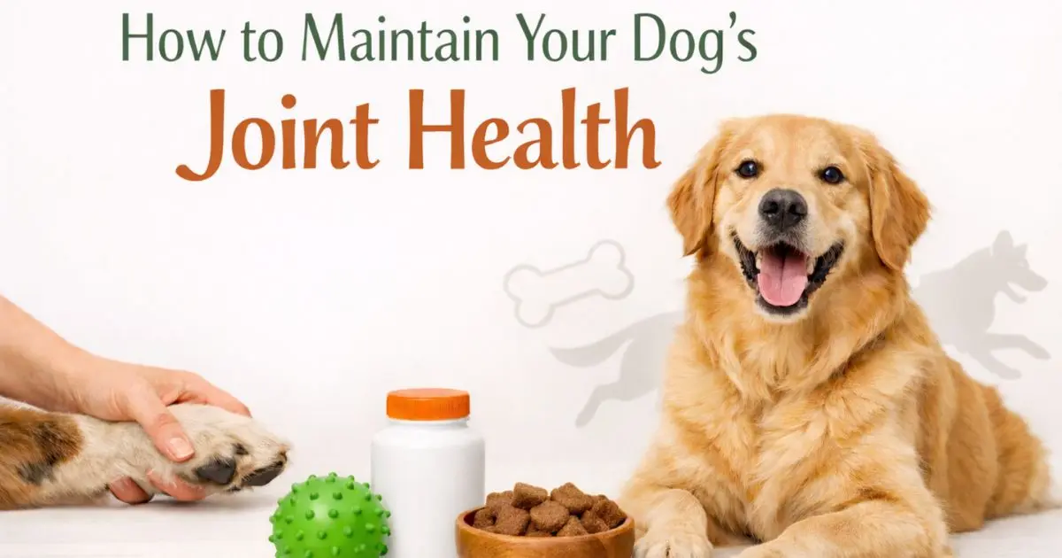 How to Maintain Your Dog’s Joint Health