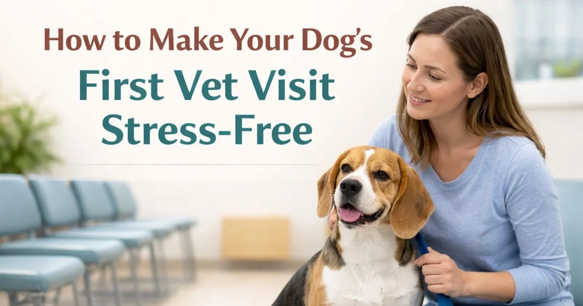 How to Make Your Dog’s First Vet Visit Stress-Free